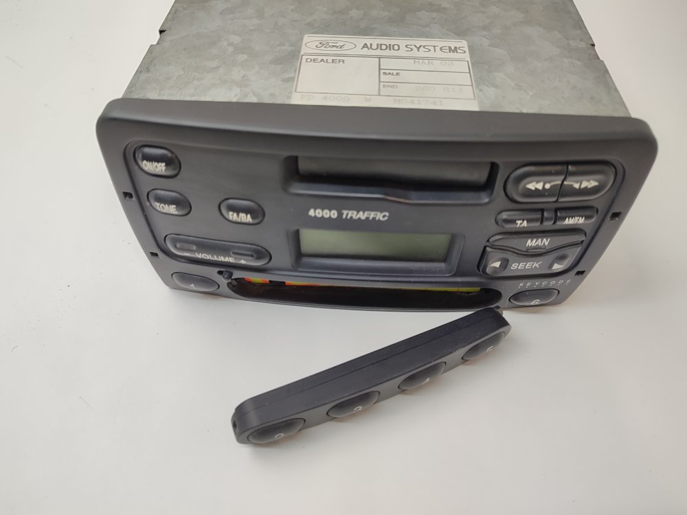 Магнитола MONDEO 1998 1.6L Zetec-E EFI (90PS)