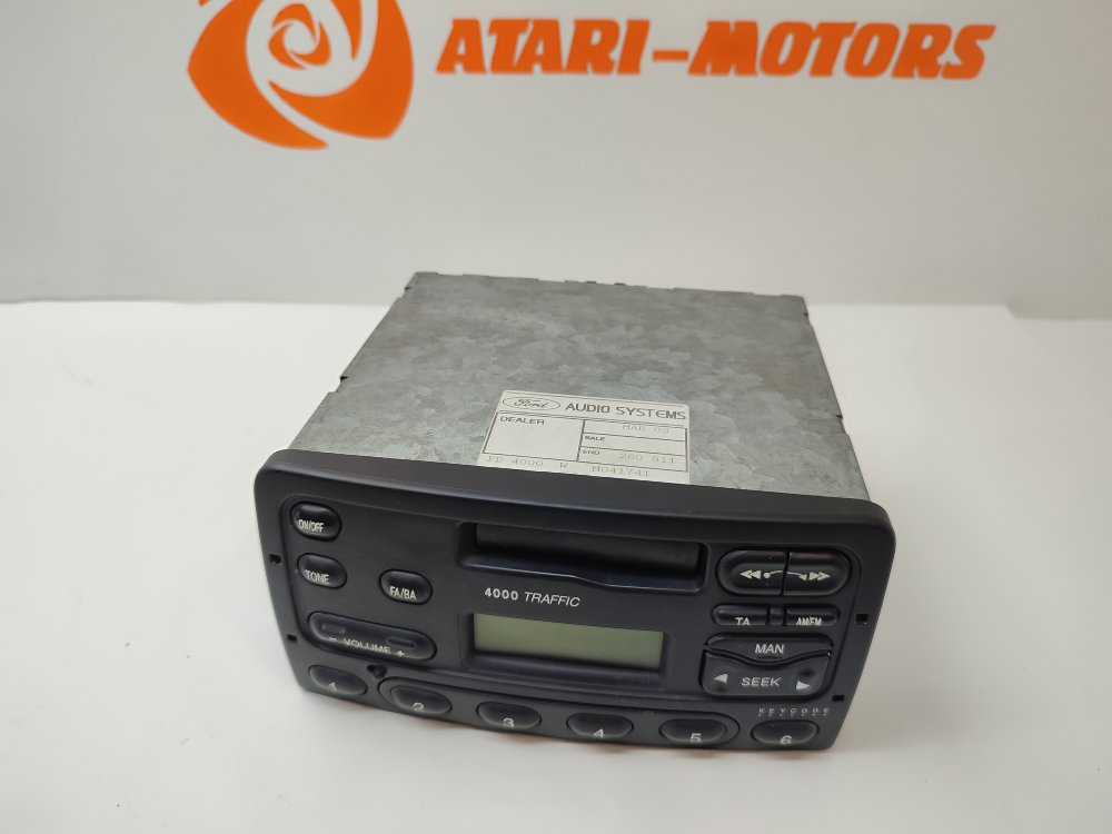 Магнитола MONDEO 1998 1.6L Zetec-E EFI (90PS)