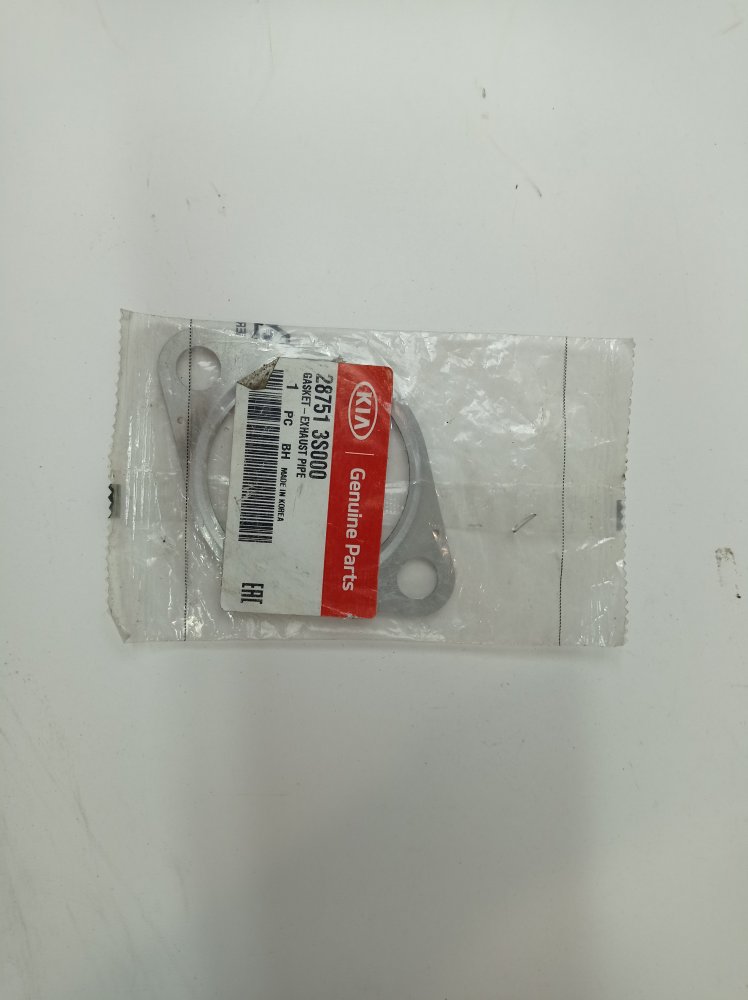 Прокладка выхлопной трубы Hyundai elantra 2012 11-14 287513s000 новая