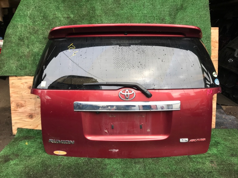 Дверь задняя багажника Toyota Corolla Rumion ZRE152N 2ZR-FE