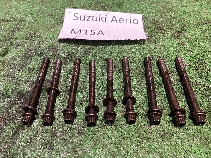 Болт головки блока цилиндров Suzuki Aerio M15A