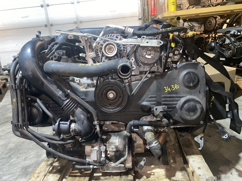 Двигатель Subaru Legacy BM9 EJ255 2014