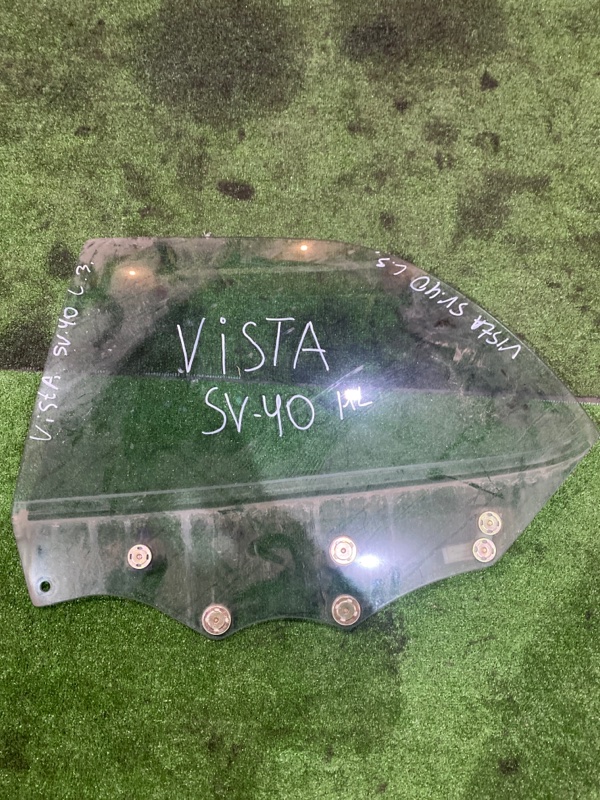 Стекло боковое Toyota Vista SV40 заднее левое