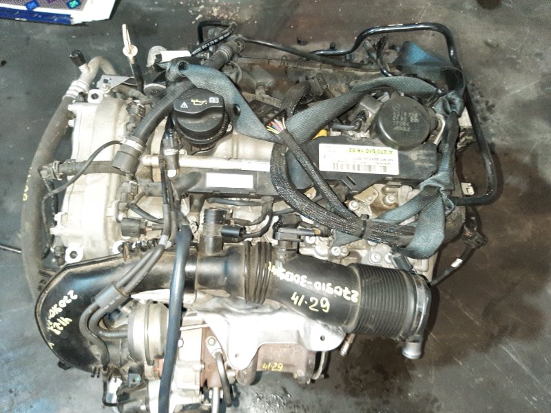 Двигатель Mercedes-Benz B180 246.242 M270.910 2013