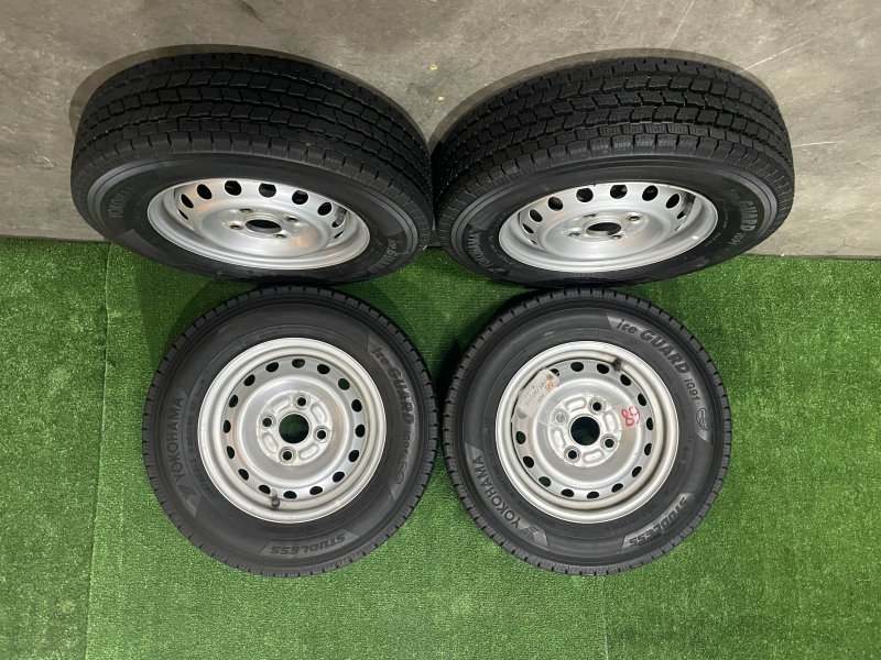 Колесо зимнее R12 / 145 / 80 Yokohama Ice Guard IG91 4x100 штамп. 33ET