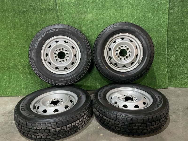 Колесо зимнее R12 / 145 / 80 Dunlop DSV-01 4x110, 4x100 штамп. 34ET