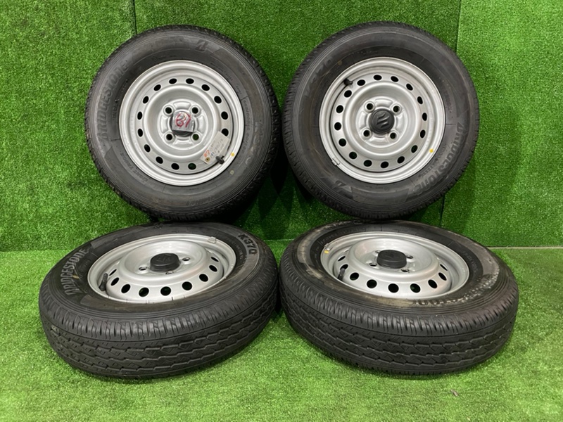 Колесо летнее R12 / 145 / 80 Bridgestone K370 4x100 штамп. 20ET