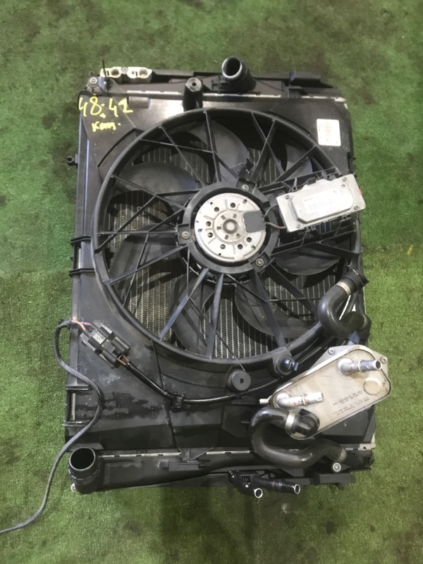 Радиатор двигателя Bmw 116I E87 N45N 2008