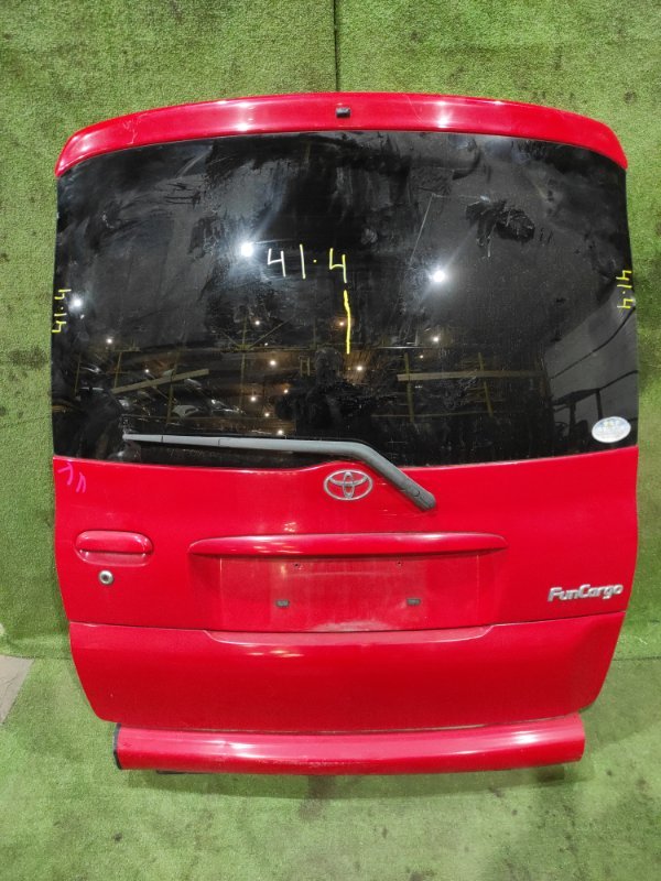 Дверь задняя багажника Toyota Funcargo NCP20 2NZ-FE 2004