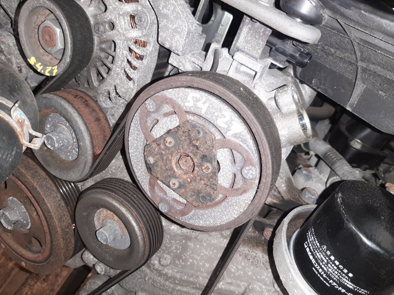 Компрессор кондиционера Subaru Impreza GP7 FB20