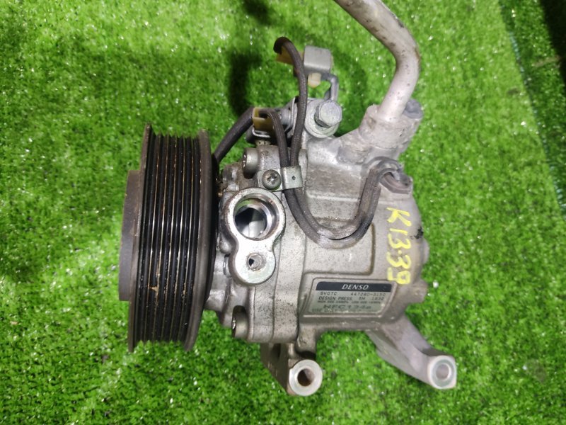 Компрессор кондиционера Toyota Passo KGC30 1KR-FE 2010 (б/у)