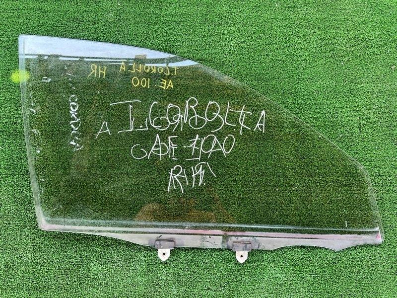 Стекло боковое Toyota Sprinter AE100 переднее правое (б/у)