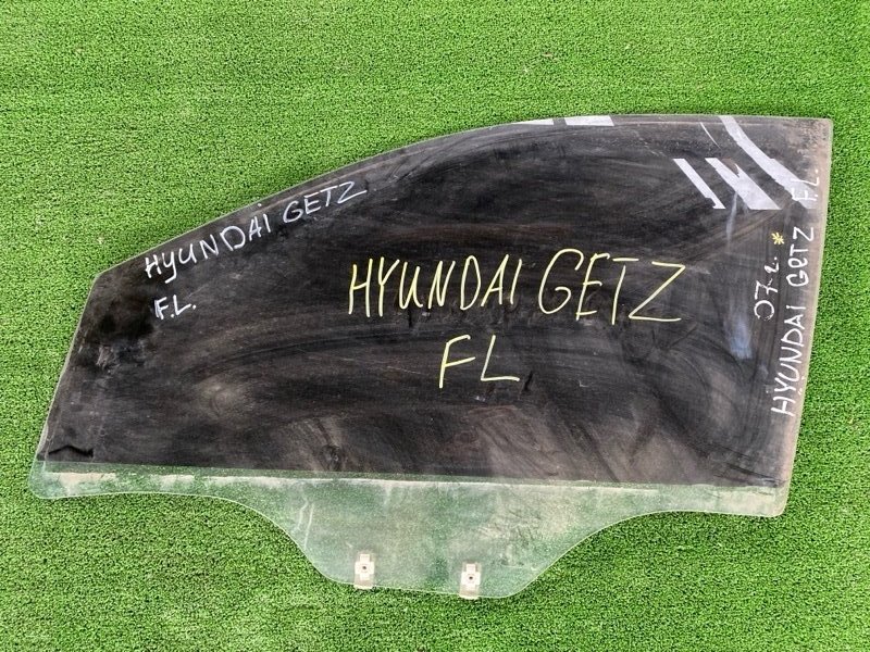 Стекло боковое Hyundai Getz НЕ ОПРЕД переднее левое (б/у)