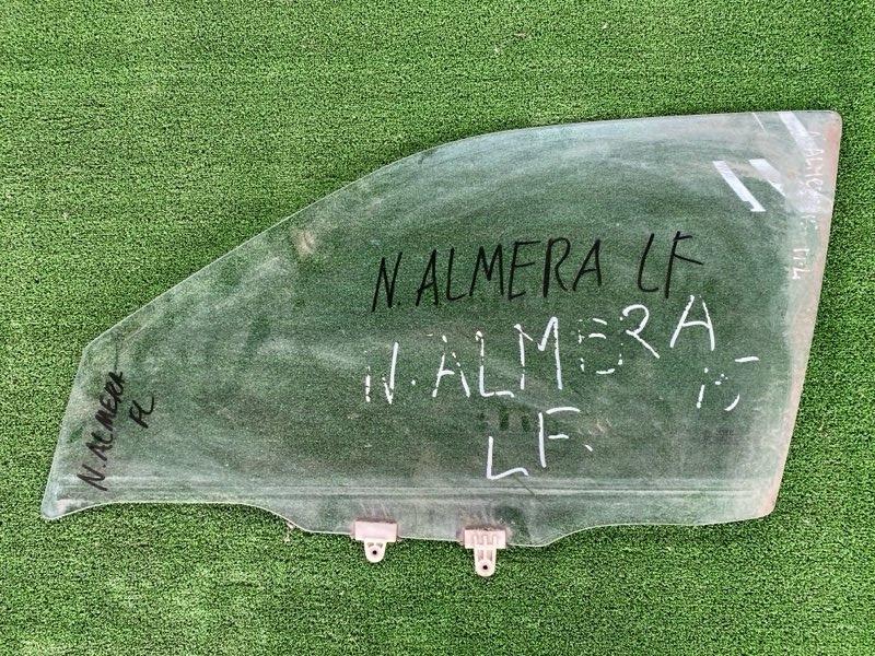 Стекло боковое Nissan Almera N15 переднее левое (б/у)