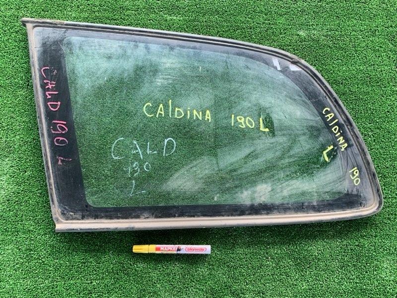 Стекло заднее Toyota Caldina ST190 левое (б/у)
