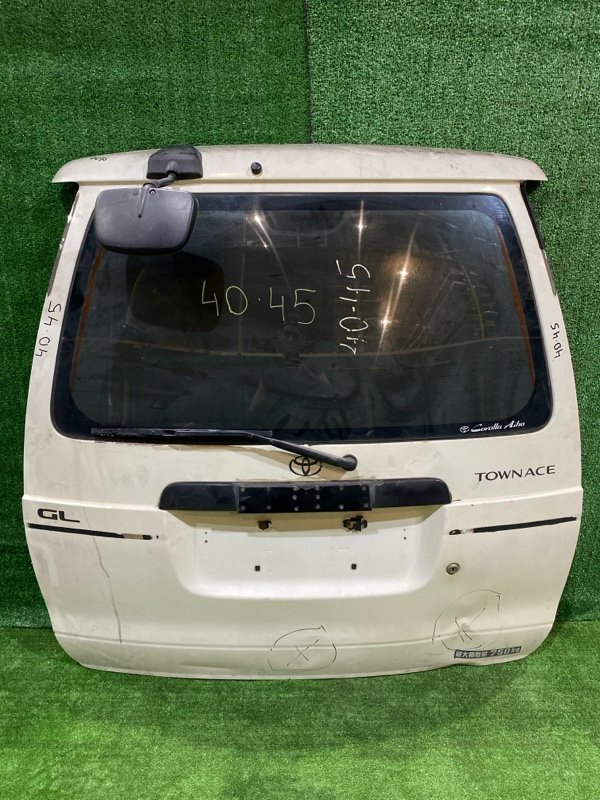 Дверь задняя багажника Toyota Townace KR42 7K-E 2002 (б/у)