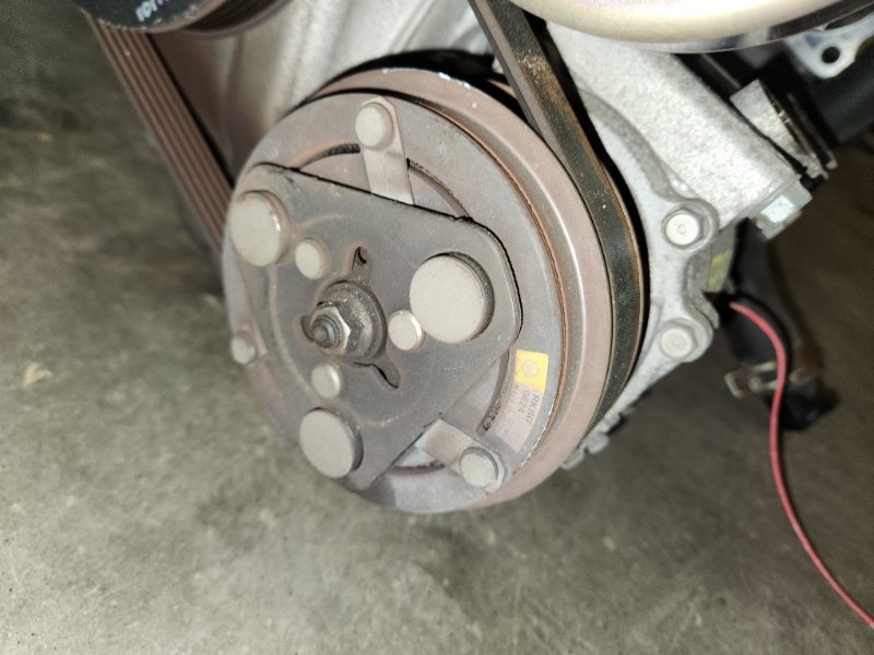Компрессор кондиционера Honda Fit GE8 L15A (б/у)