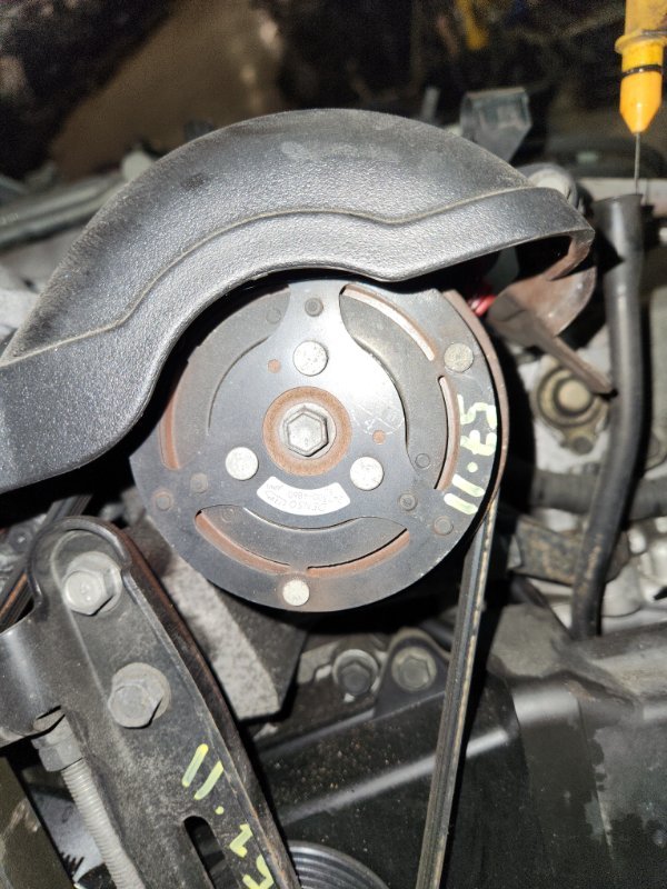 Компрессор кондиционера Subaru Legacy BP5 EJ203 2007 (б/у)