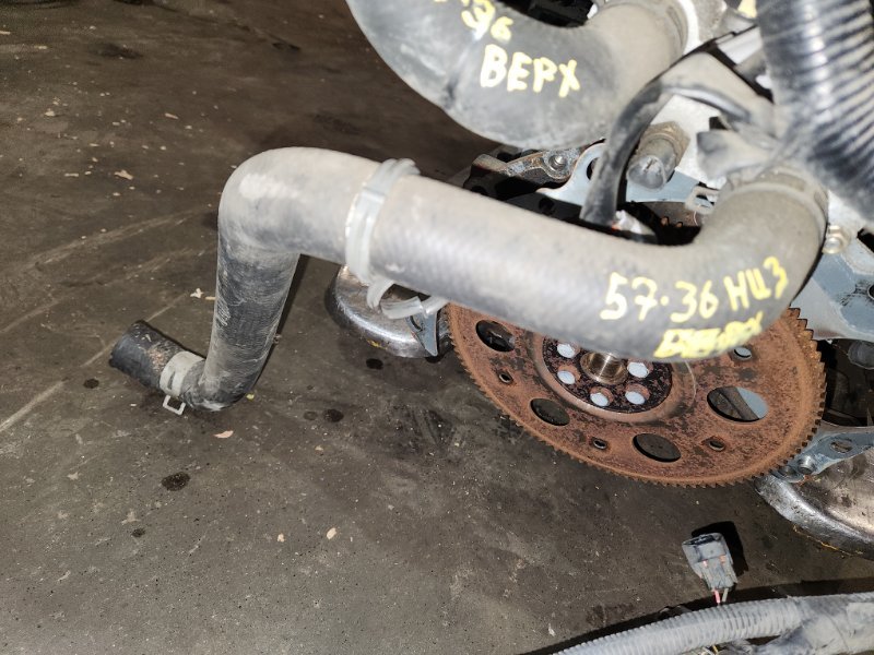 Патрубок нижний Toyota Vitz SCP10 1SZ-FE 2004 (б/у)