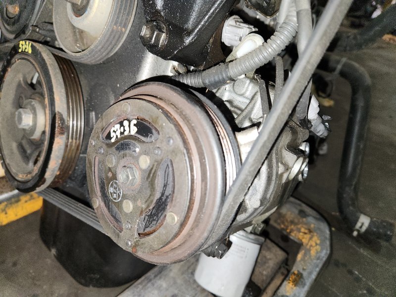 Компрессор кондиционера Toyota Vitz SCP10 1SZ-FE 2004 (б/у)