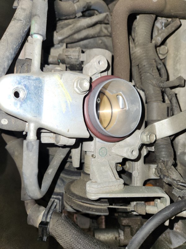 Заслонка дроссельная Toyota BB QNC25 K3-VE 2008 (б/у)