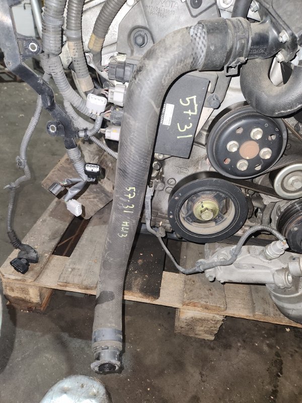 Патрубок нижний Toyota Crown GRS181 4GR-FSE 2005 (б/у)