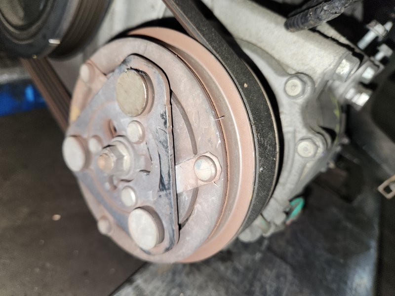 Компрессор кондиционера Honda Fit GE6 L13A (б/у)