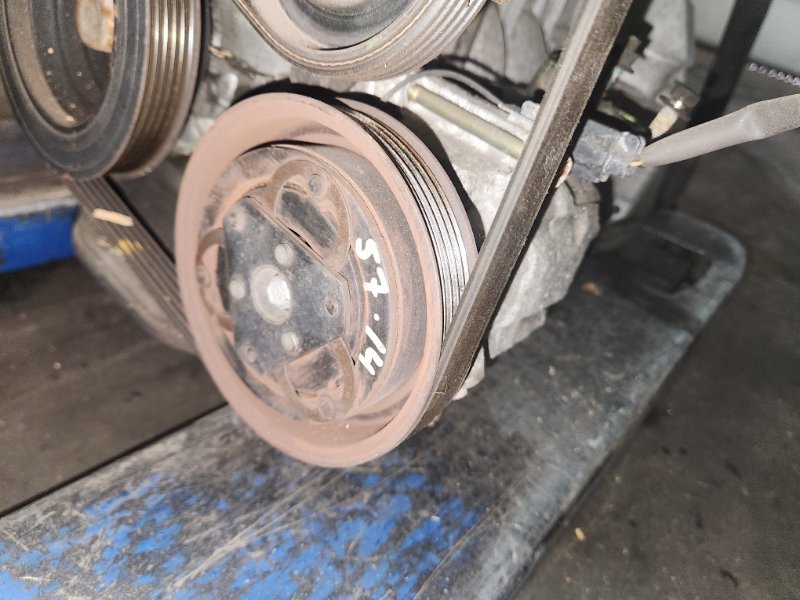 Компрессор кондиционера Nissan March AK12 CR12DE 2006 (б/у)