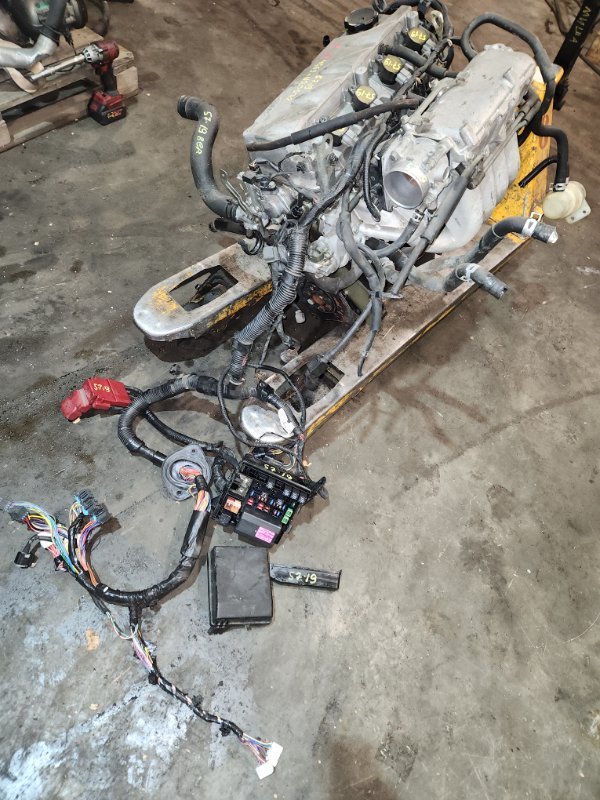 Проводка двигателя Mitsubishi Grandis NA4W 4G69 2008 (б/у)