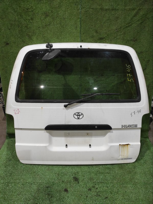 Дверь задняя багажника Toyota Hiace RZH111 2ZR-E 2002 (б/у)