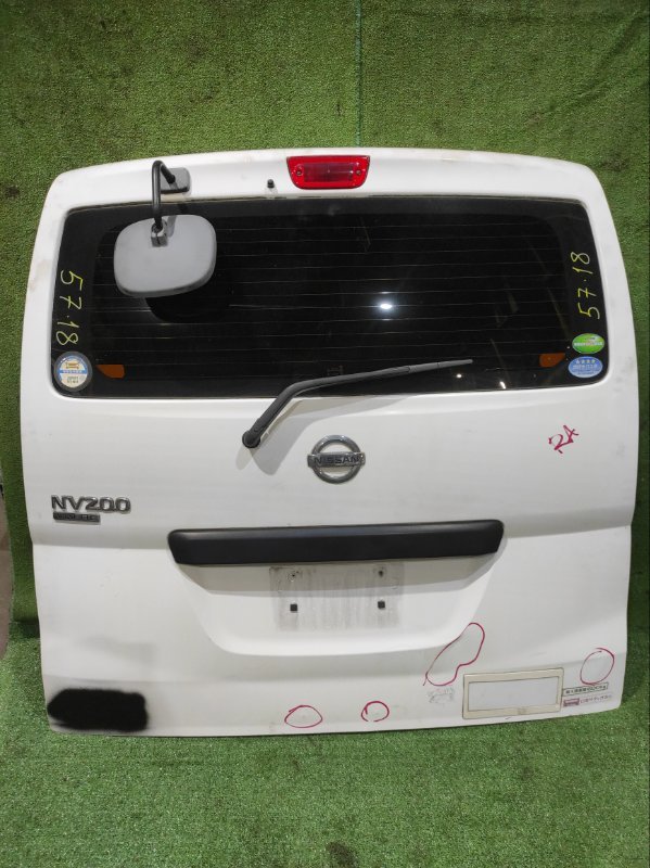 Дверь задняя багажника Nissan NV200 VM20 HR16DE 2013 (б/у)