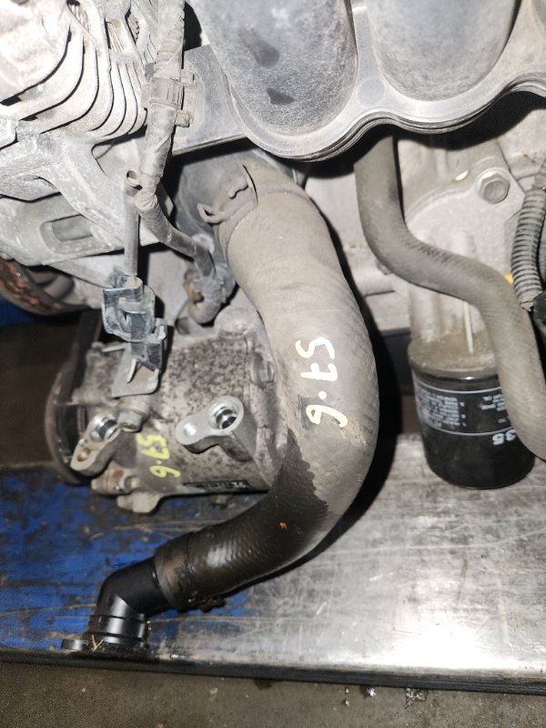 Патрубок нижний Mitsubishi Colt Z21A 4A90 2010 (б/у)