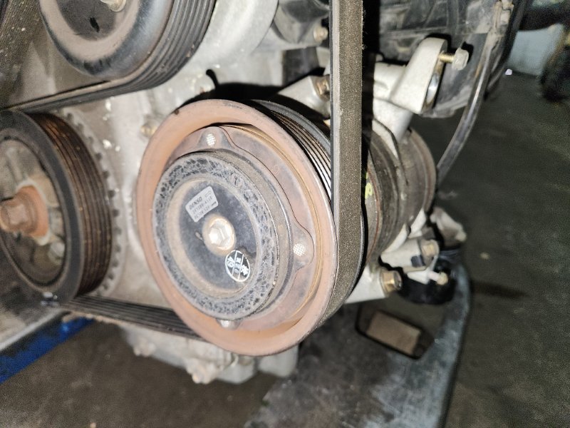 Компрессор кондиционера Mazda MPV LW3W L3-DE 2004 (б/у)