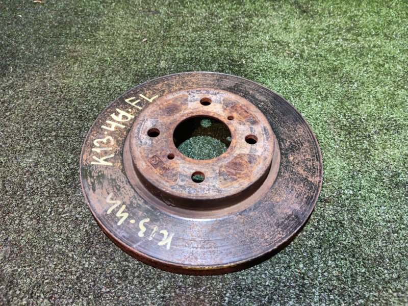 Диск тормозной Daihatsu Hijet S331V KF передний левый (б/у)