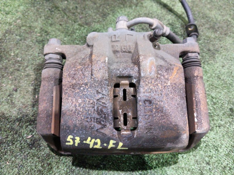 Суппорт Honda Stepwgn RF3 K20A 2002 передний левый (б/у)