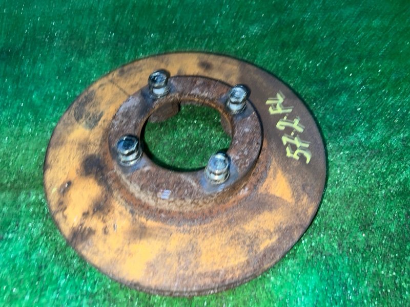 Диск тормозной Toyota Lite Ace Noah KR42V 7K-E 2000 передний левый (б/у)