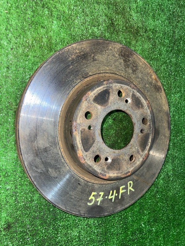 Диск тормозной Honda Vezel RU3 LEB 2015 передний правый (б/у)