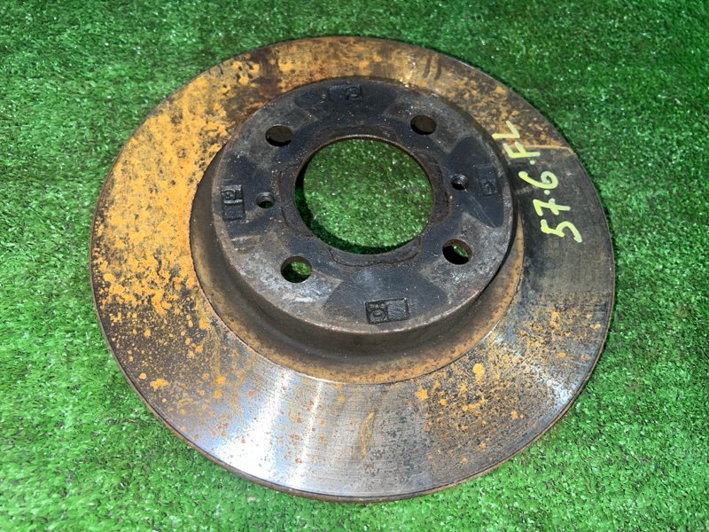 Диск тормозной Mitsubishi Colt Z21A 4A90 2010 передний левый (б/у)