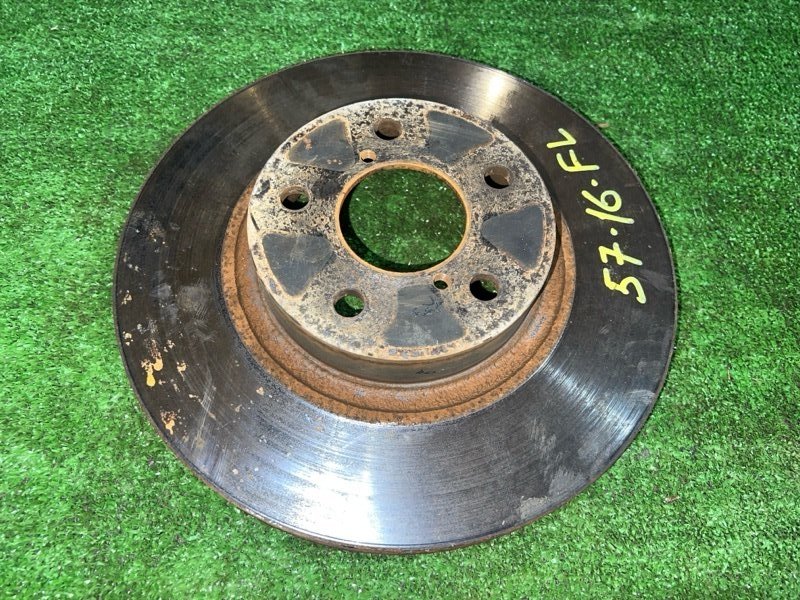 Диск тормозной Subaru Exiga YA4 EJ204 2010 передний левый (б/у)