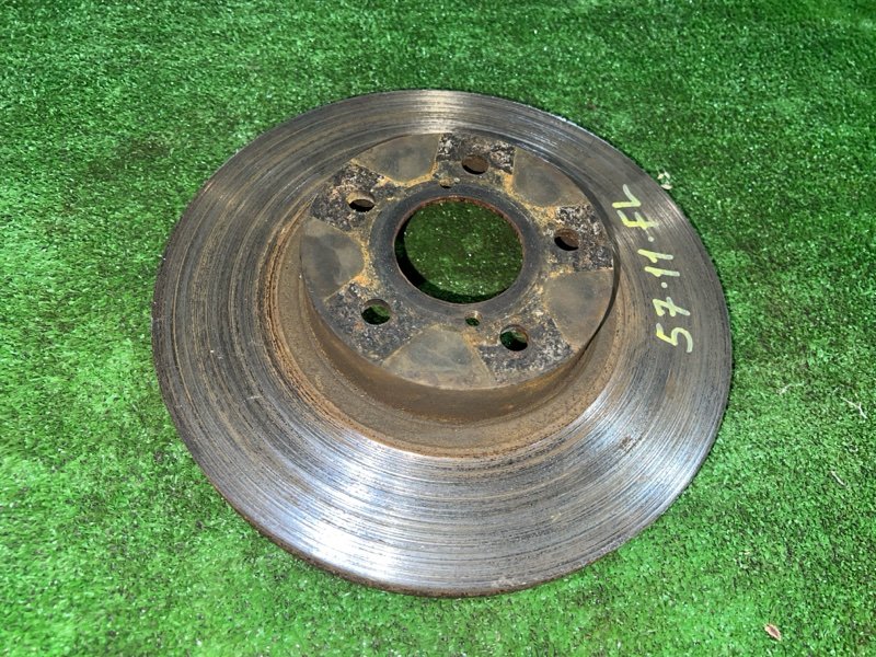 Диск тормозной Subaru Legacy BP5 EJ203 2007 передний левый (б/у)