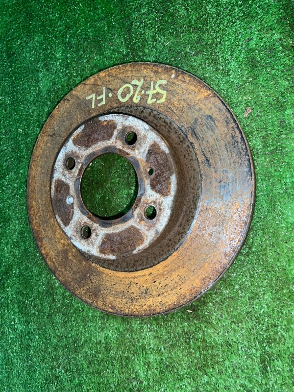 Диск тормозной Mitsubishi Colt Z21A 4A90 2005 передний левый (б/у)