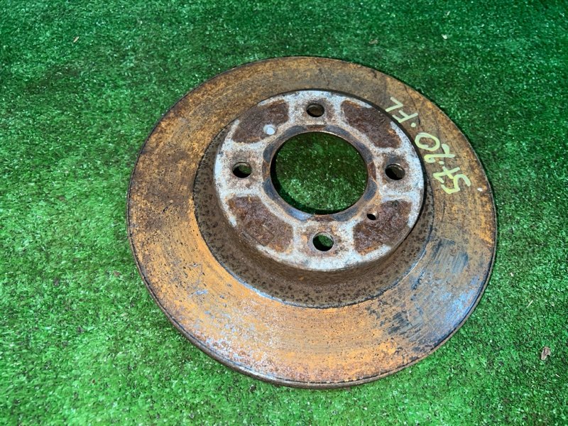 Диск тормозной Mitsubishi Colt Z21A 4A90 2005 передний левый (б/у)