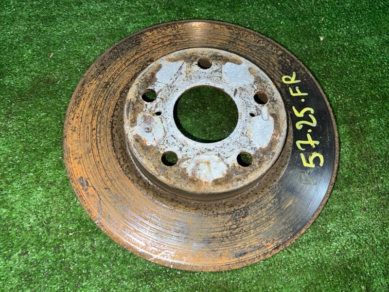 Диск тормозной Toyota Voxy ZRR75 3ZR-FAE 2008 передний правый (б/у)