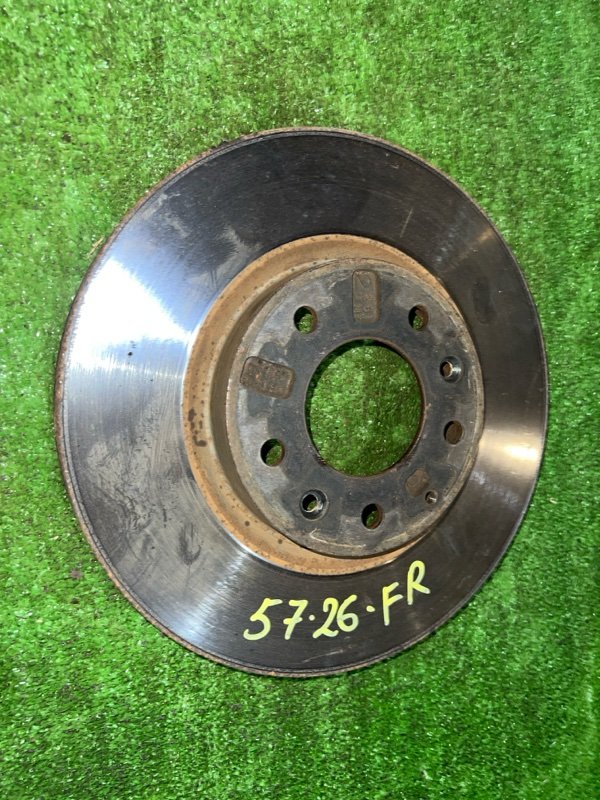 Диск тормозной Mazda MPV LY3P L3-VE 2006 передний правый (б/у)