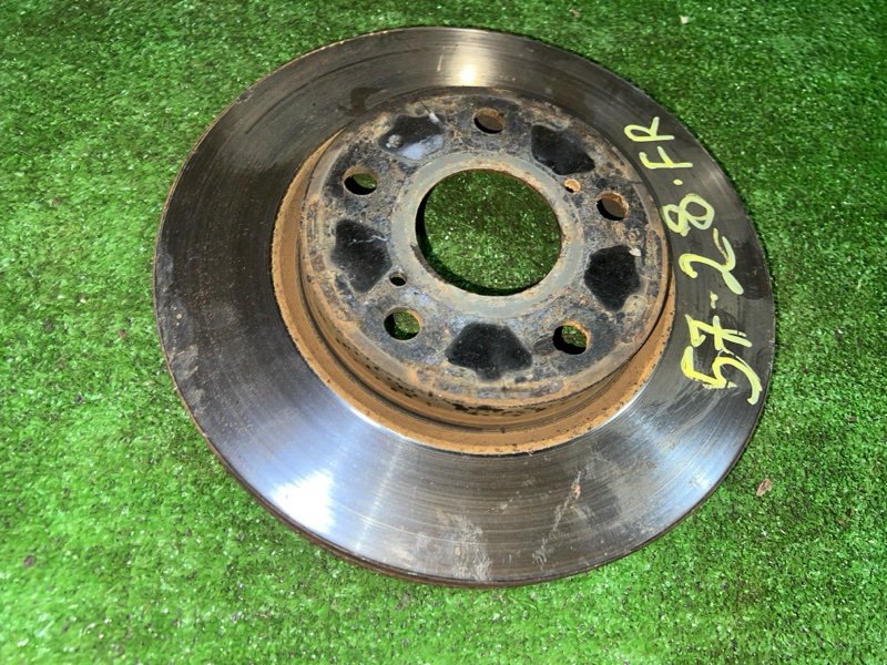 Диск тормозной Toyota Voxy ZRR70 3ZR-FE 2010 передний правый (б/у)