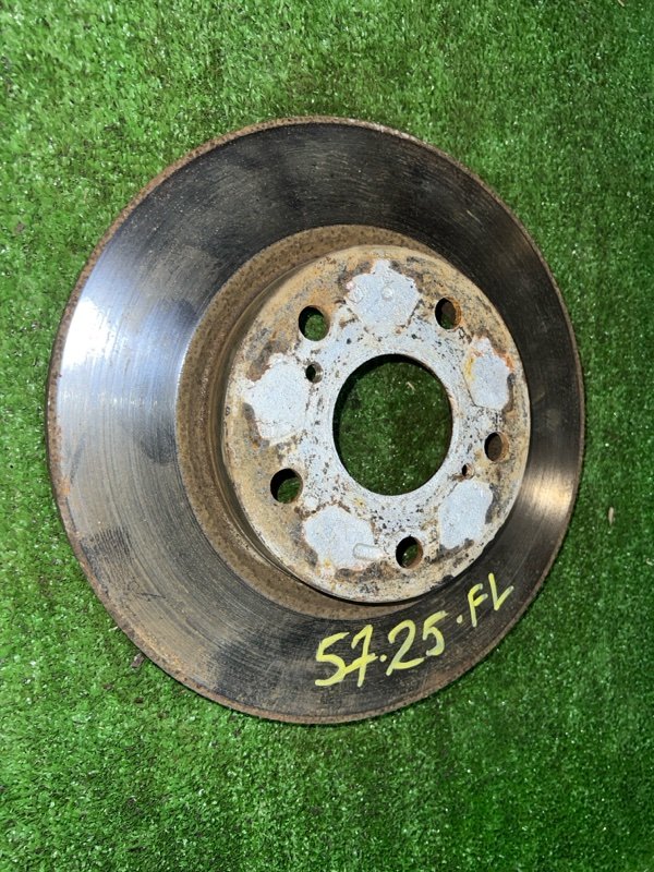 Диск тормозной Toyota Voxy ZRR75 3ZR-FAE 2008 передний левый (б/у)