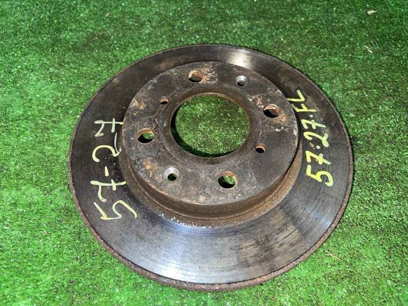 Диск тормозной Honda Fit GD1 L13A 2006 передний левый (б/у)