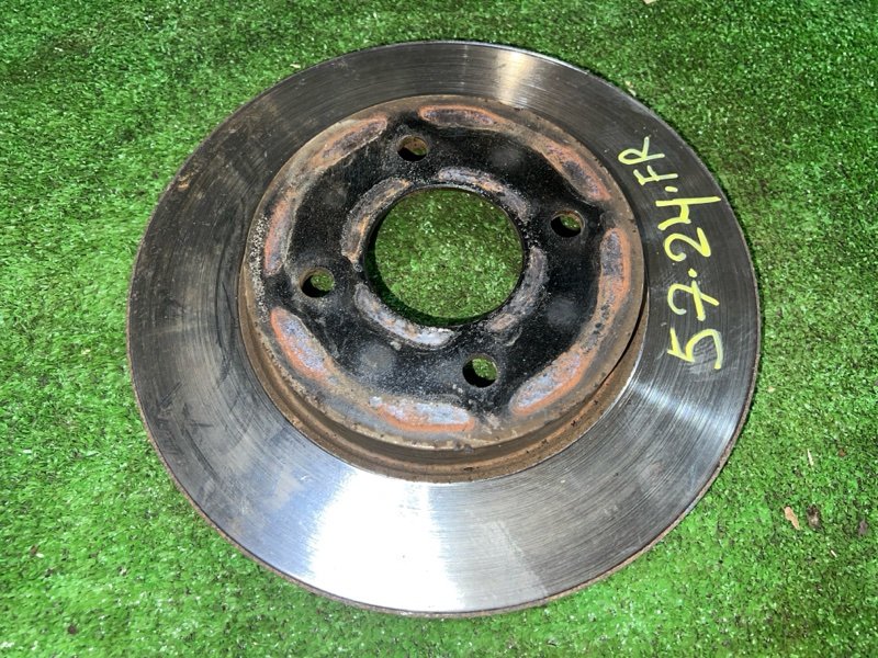 Диск тормозной Nissan AD VZNY12 HR16DE 2012 передний правый (б/у)