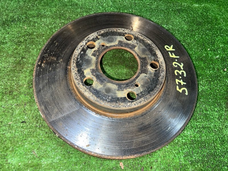 Диск тормозной Toyota Voxy AZR60 1AZ-FSE 2005 передний правый (б/у)