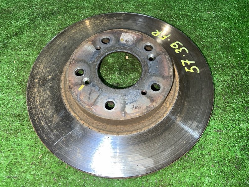 Диск тормозной Honda Edix BE3 K20A 2008 передний правый (б/у)